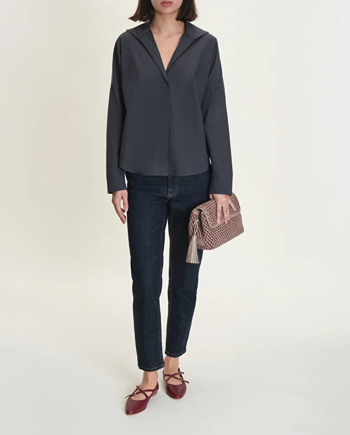 Lottusse Ballerines Bel Cuir D'Agneau Bourgogne