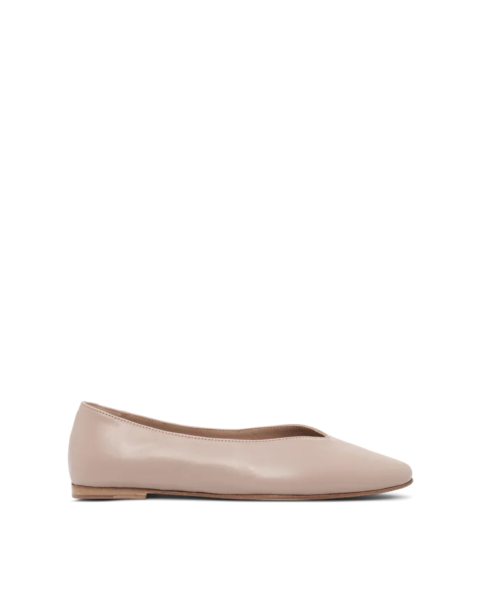 Lottusse Ballerines Bel Cuir D'Agneau Rose