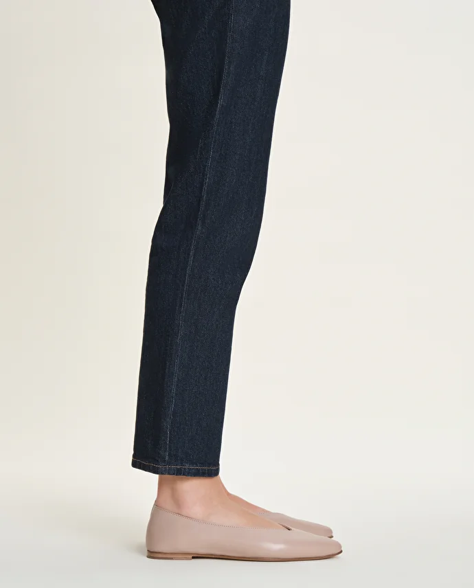 lottusse Ballerines Bel Cuir d'Agneau Rose