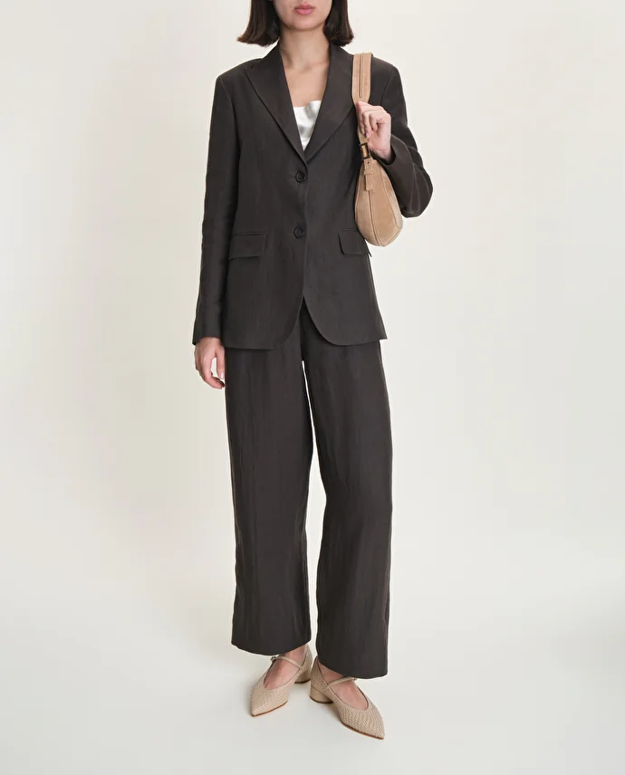 Lottusse Ballerines Carla Cuir De Veau Beige