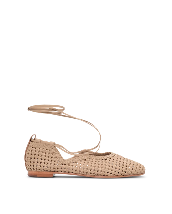 Lottusse Ballerines Delice Cuir De Chèvre Cream