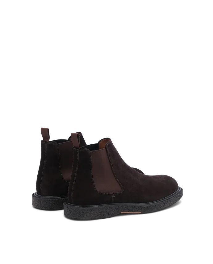 Lottusse Bottes En Daim Moka Moka