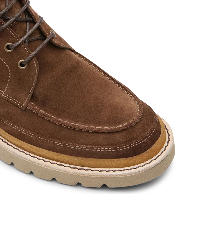 Lottusse Bottes En Veau Velours Brun