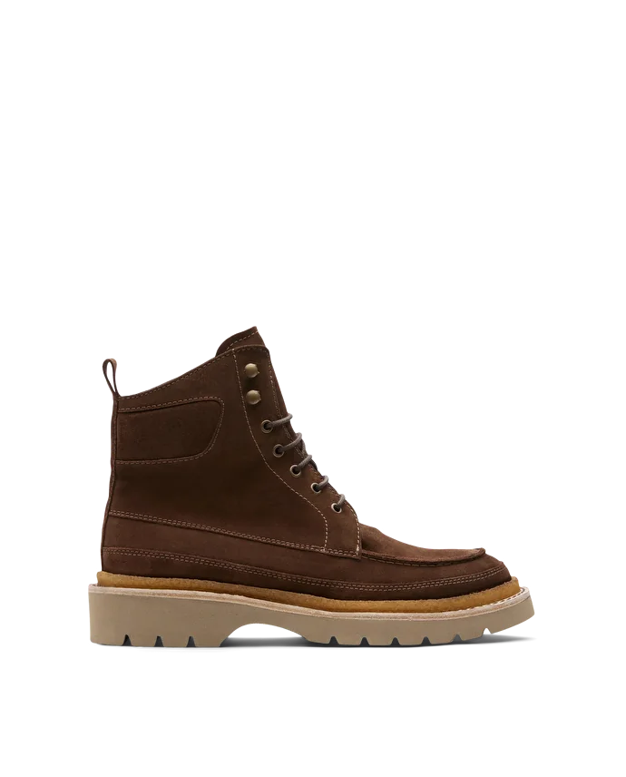 lottusse Bottes En Veau Velours Brun