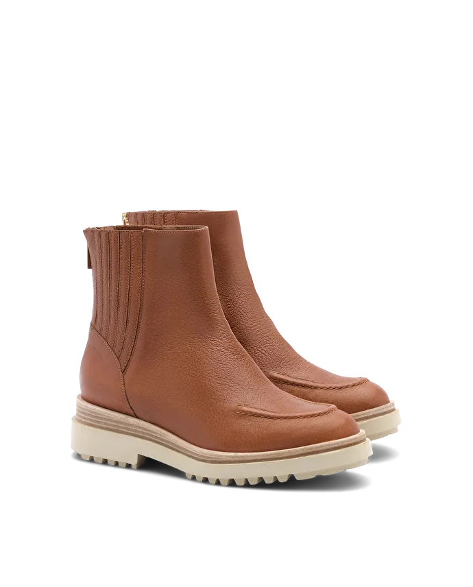 Lottusse Bottines En Cuir De Vache Ashley Brown