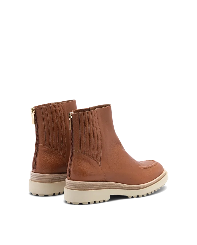 Lottusse Bottines En Cuir De Vache Ashley Brown