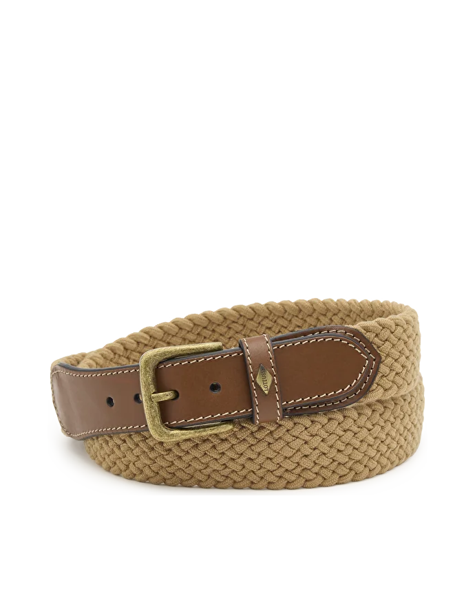 Lottusse Ceinture Tressée Beige