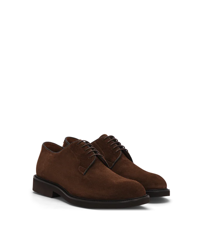 Lottusse Derby Baltimore En Cuir De Veau Brun