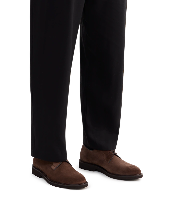 lottusse Derby Baltimore en cuir de Veau Brun