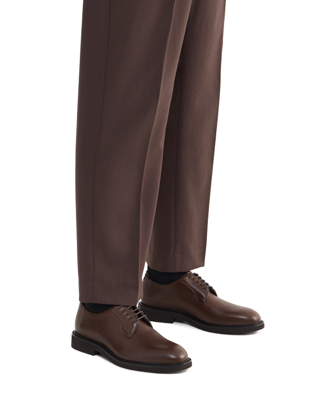 Lottusse Derby Baltimore En Cuir De Veau Mocha