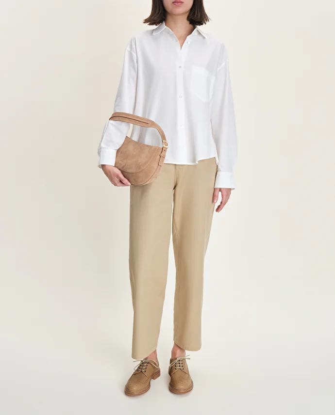 Lottusse Derby Brogué Walton Cuir D'Agneau Marron