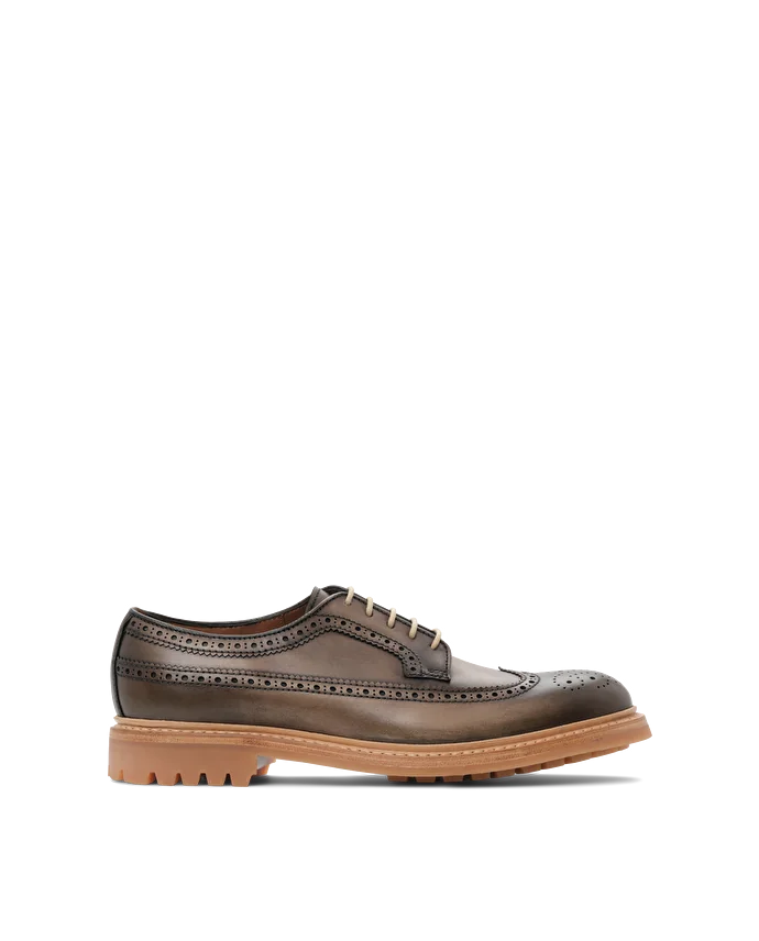 lottusse Derby Brogue Weston Cuir de Veau Vert