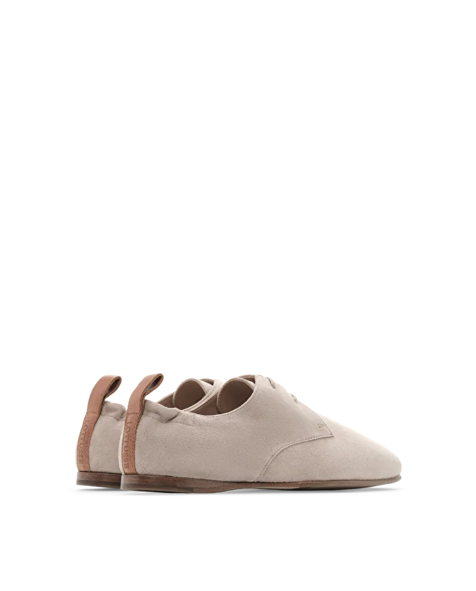 Lottusse Derby Cavour Cuir D'Agneau Taupe