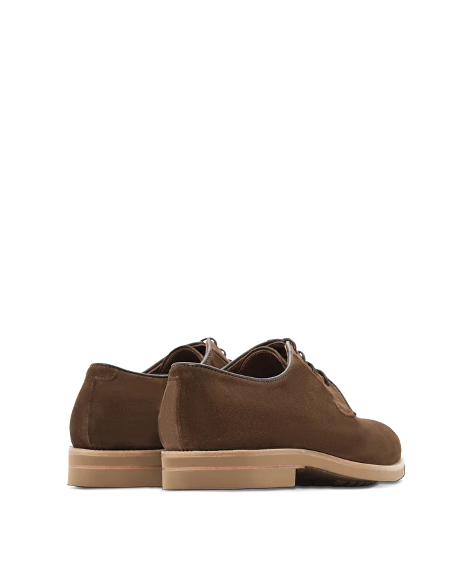 Lottusse Derby Cavour Cuir De Veau Marron