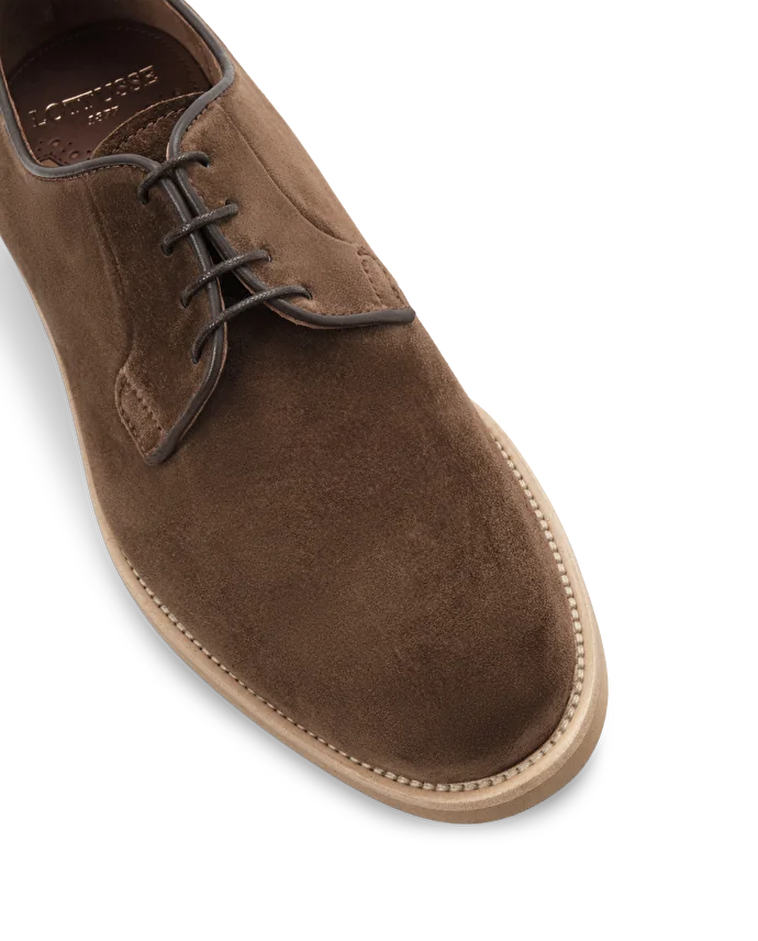 Lottusse Derby Cavour Cuir De Veau Marron