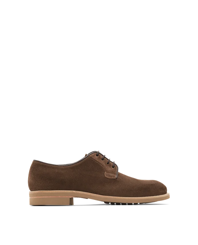 lottusse Derby Cavour Cuir de Veau Marron