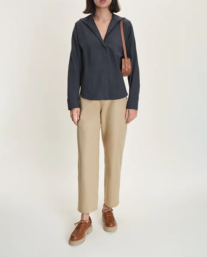 Lottusse Derby Loafers Covent Cuir De Veau Marrone