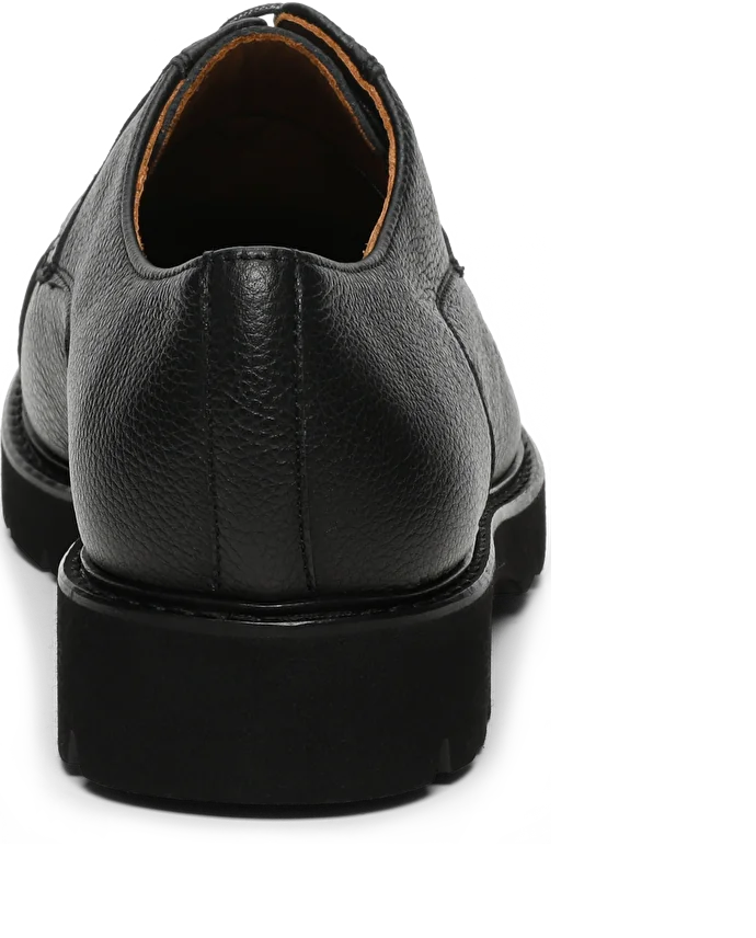 Lottusse Derby Munchen Cuir De Chèvre Noir