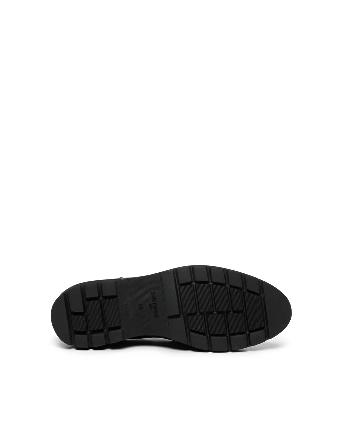 Lottusse Derby Munchen Cuir De Chèvre Noir