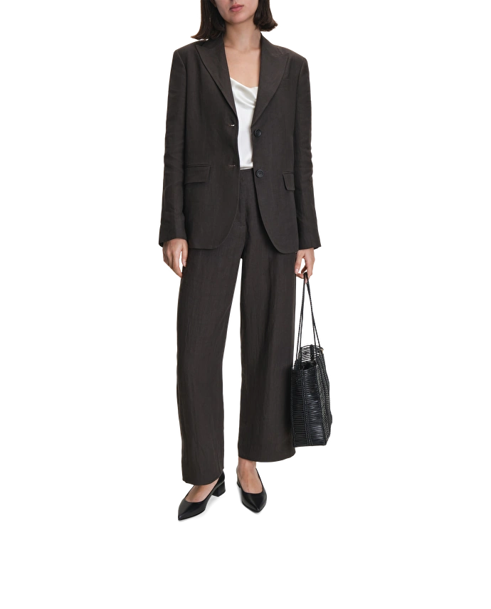 Lottusse Escarpins En Cuir De Veau Lisse Noir