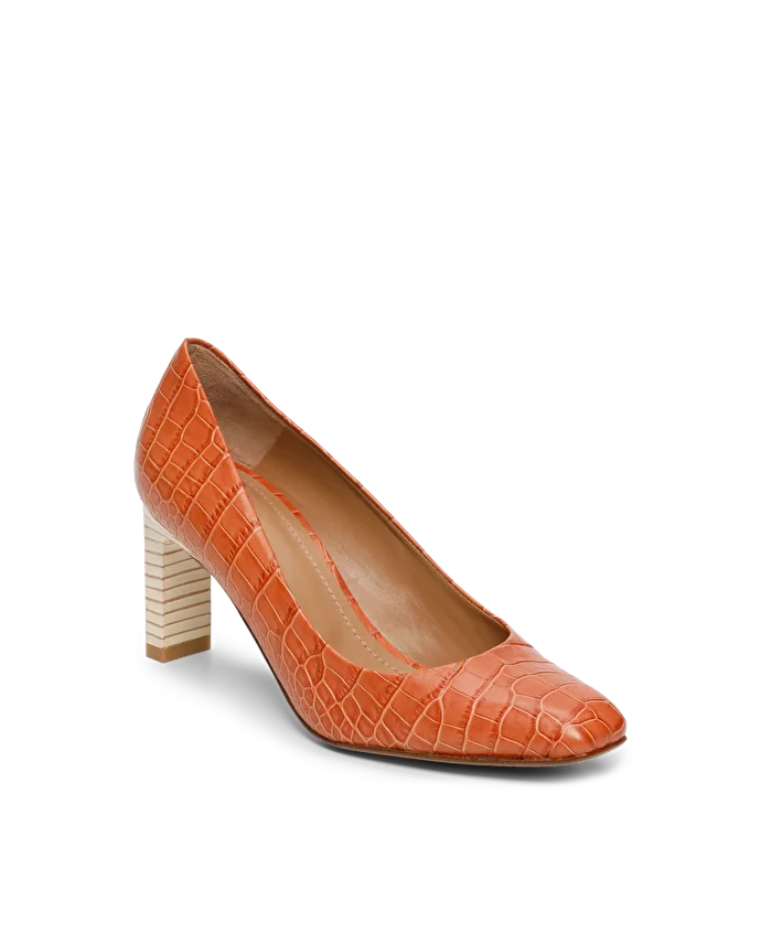 Lottusse Escarpins Etoile Orange