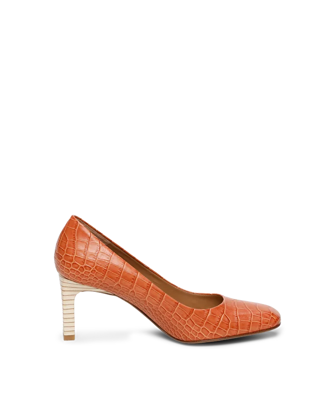 lottusse Escarpins Etoile Orange