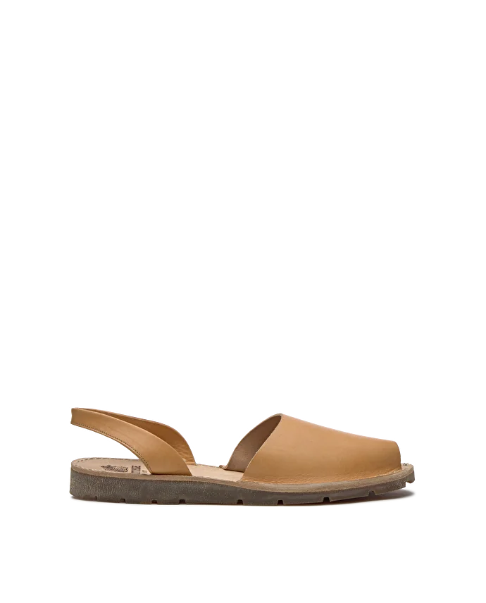 lottusse Espadrilles Terra en cuir marron