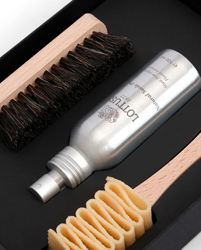 Lottusse Kit D'Entretien Pour Chaussures En Daim