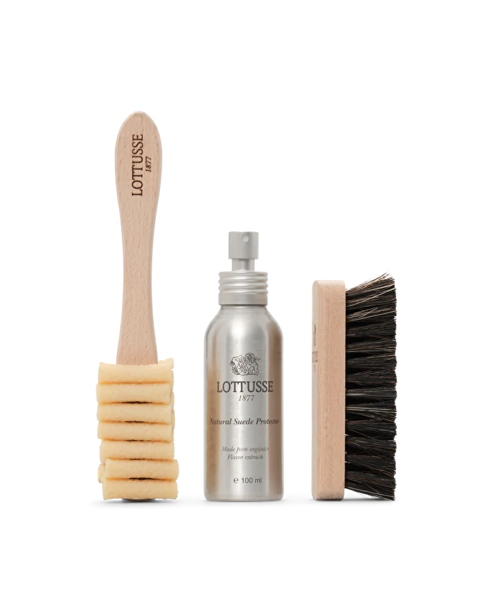 lottusse Kit d'Entretien pour Chaussures en Daim