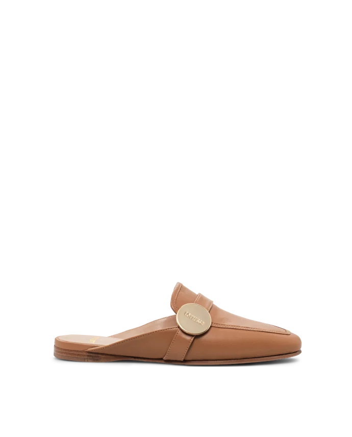 Lottusse Mocassins Goya Cuir D'Agneau Marron