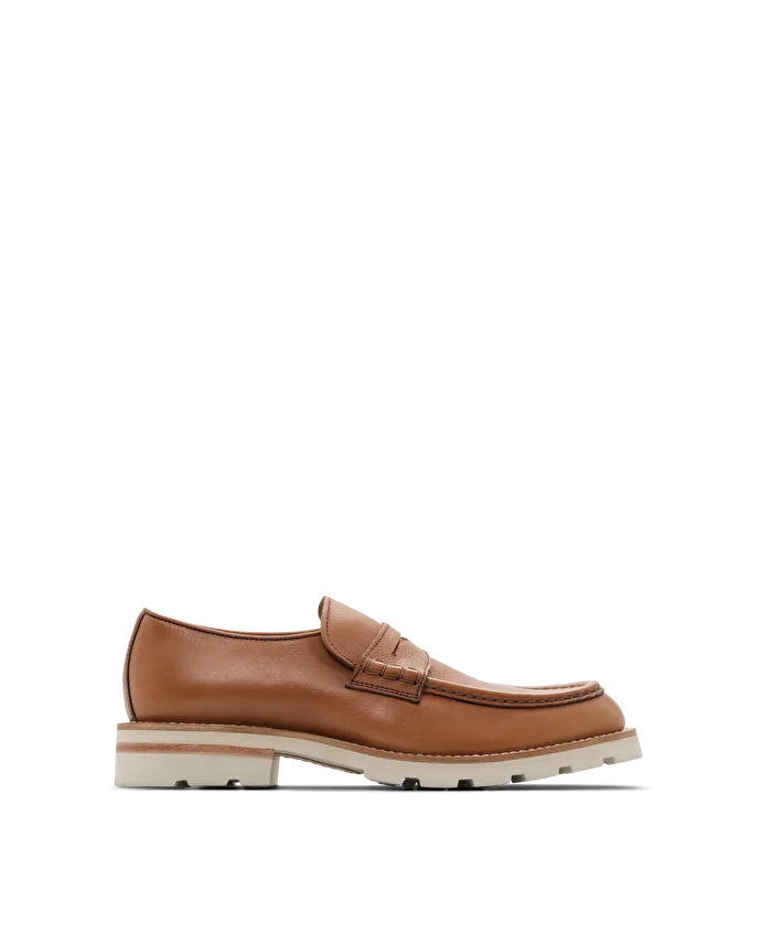 lottusse Mocassins Murphy Cuir de Veau Marron