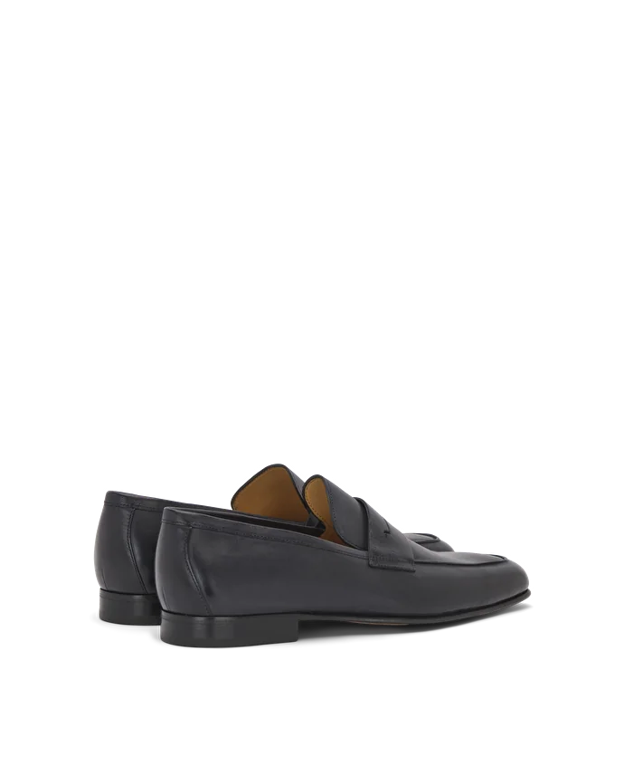 Lottusse Mocassins Padova Bleu Marine