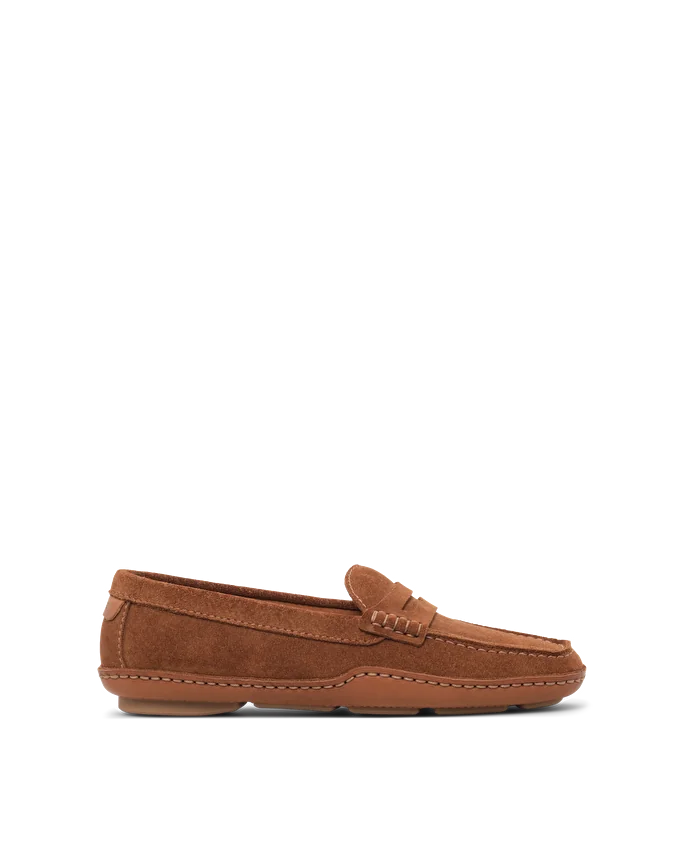 Lottusse Mocassins Sporting Cuir De Veau