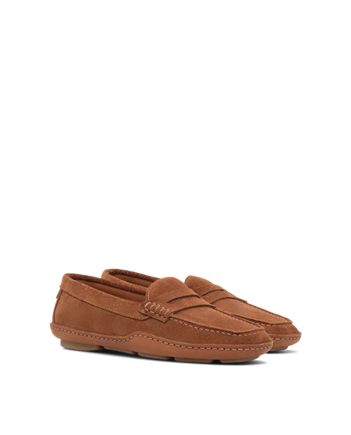 Lottusse Mocassins Sporting Cuir De Veau