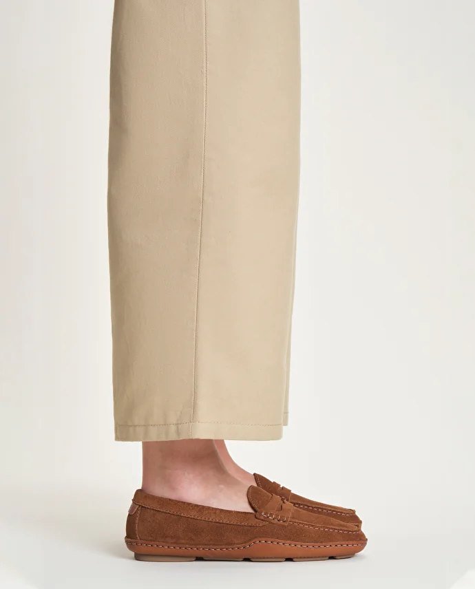 lottusse Mocassins Sporting Cuir de Veau