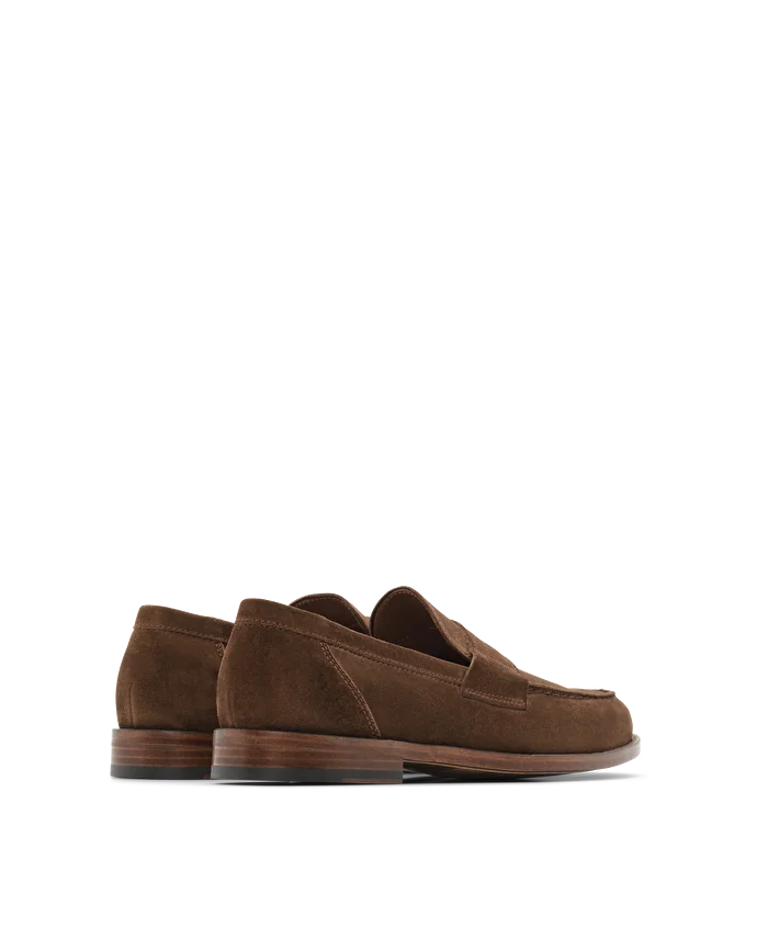 Lottusse Mocassins Yale Cuir De Veau Marron