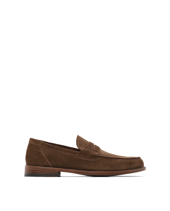 lottusse Mocassins Yale Cuir de Veau Marron