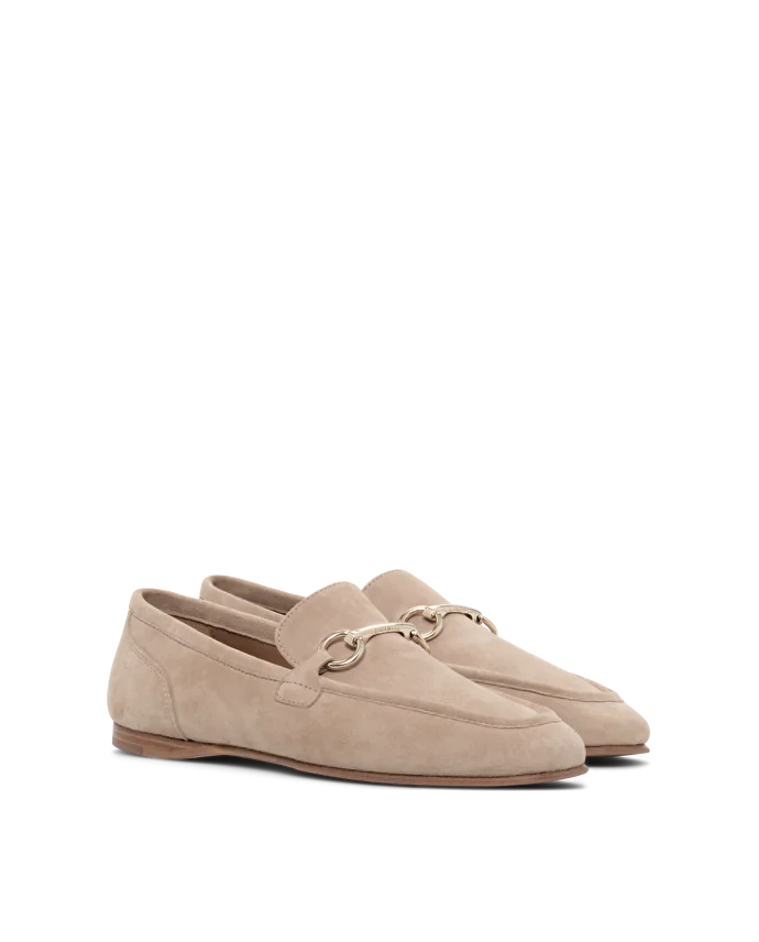 Lottusse Moccassins Goya Cuir D'Agneau Marron