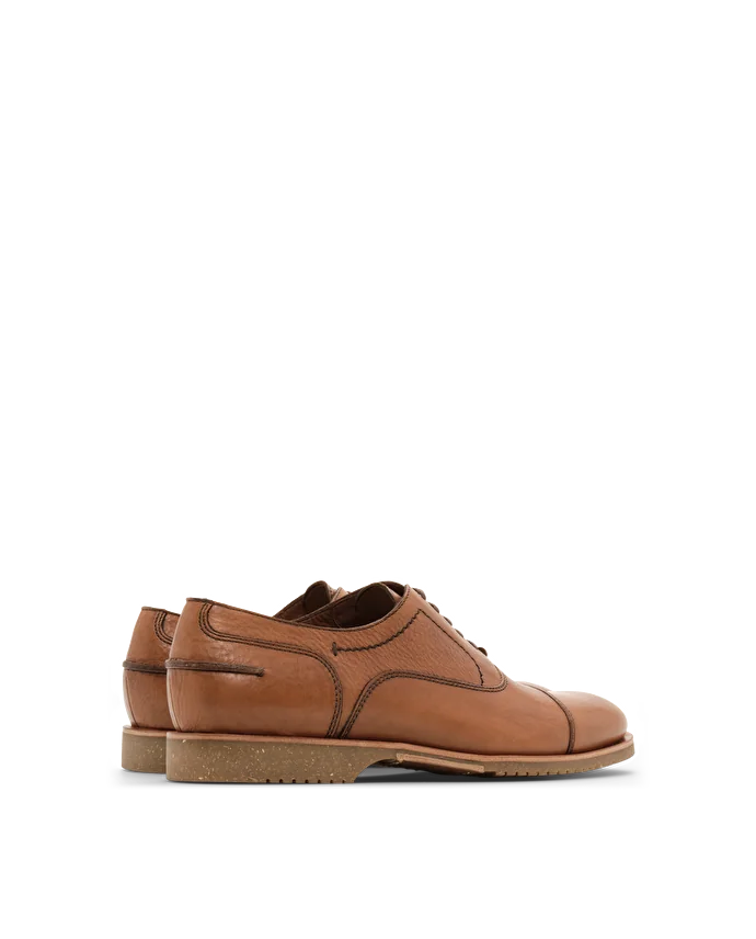 Lottusse Oxford Siena Cuir De Veau Marron