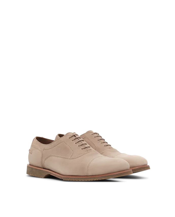Lottusse Oxford Siena Cuir De Veau Taupe