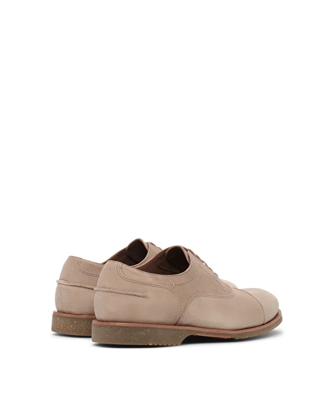 Lottusse Oxford Siena Cuir De Veau Taupe