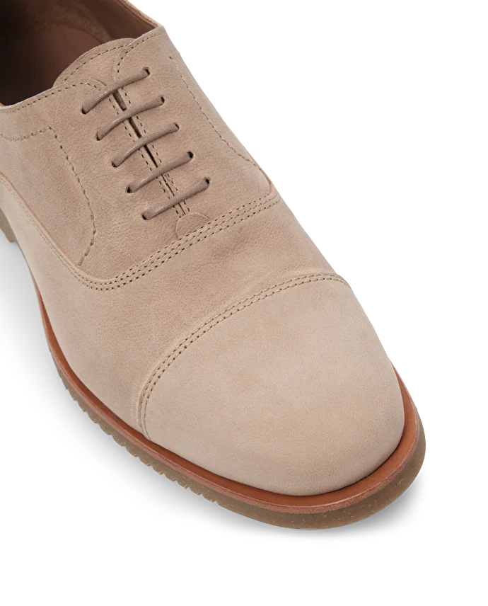 Lottusse Oxford Siena Cuir De Veau Taupe