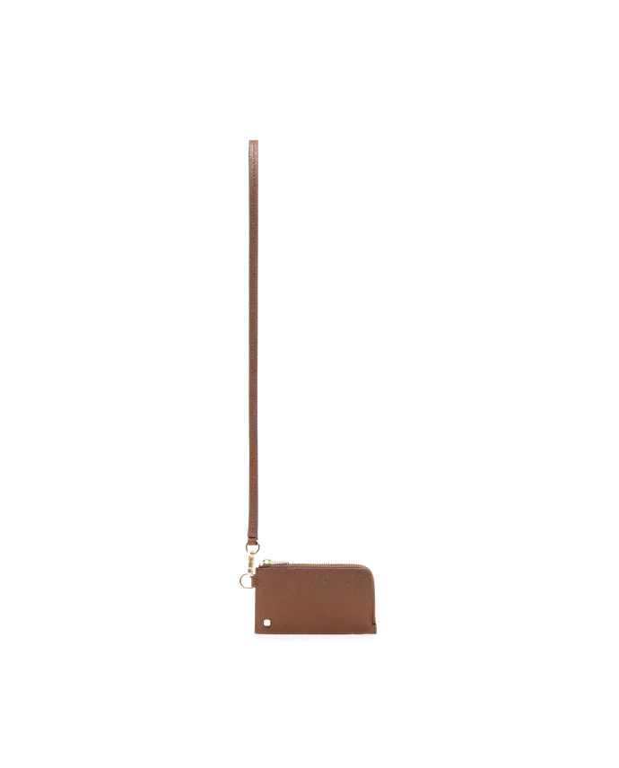 Lottusse Portefeuille En Peau De Vache Marron