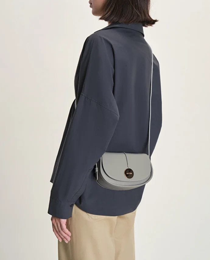 Lottusse Sac à Main Talaia Cuir De Veau Bleu Clair