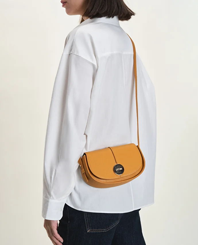 Lottusse Sac à Main Talaia Cuir De Veau Jaune