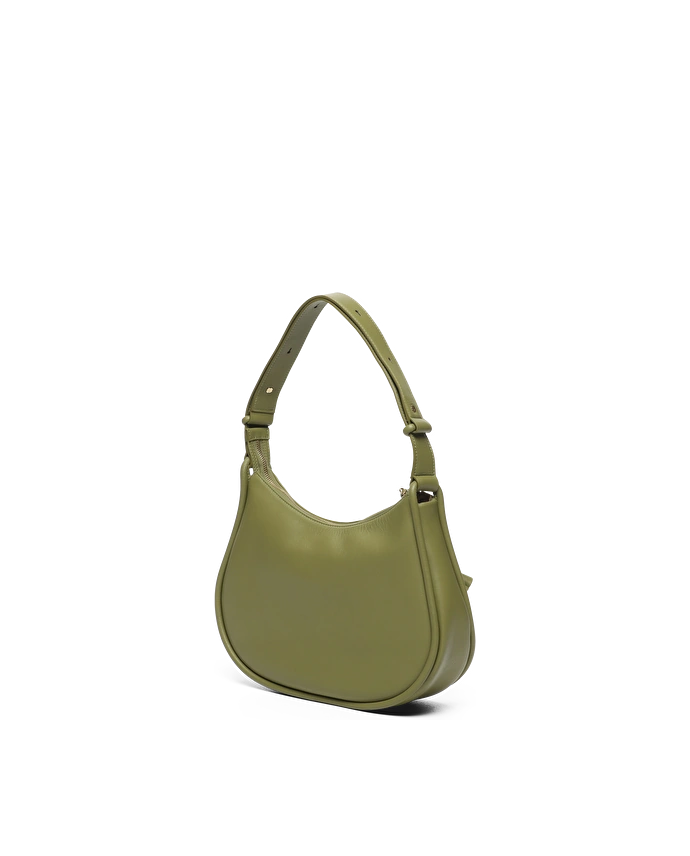 Lottusse Sac BandouliÃ¨re En Cuir D'Agneau Olive