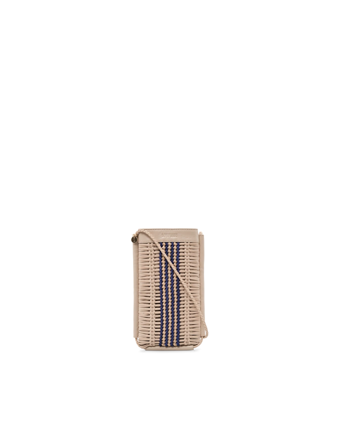 Lottusse Sac Bandoulière Edit Cuir De Veau Beige