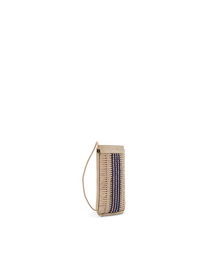 Lottusse Sac Bandoulière Edit Cuir De Veau Beige