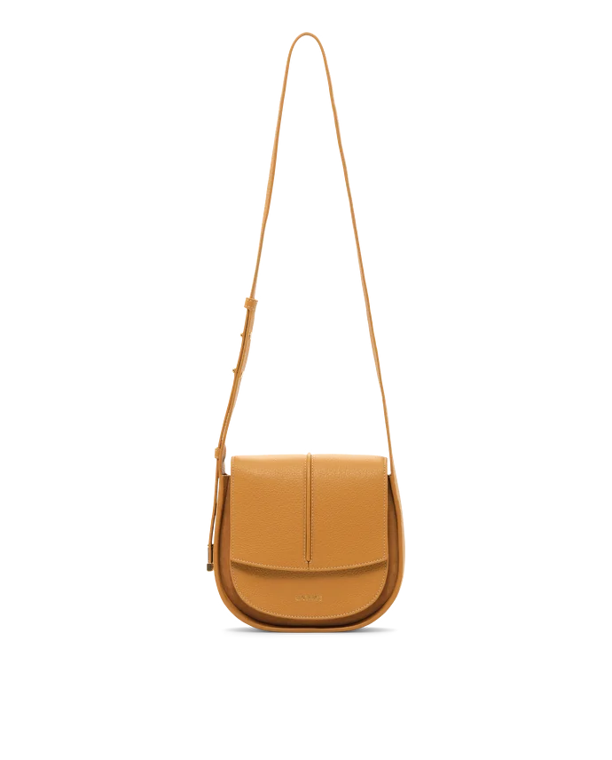 Lottusse Sac Bandoulière Talaia Cuir De Veau Jaune