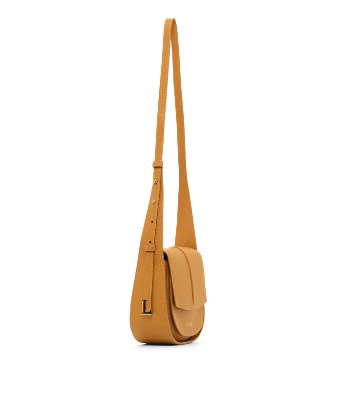 Lottusse Sac Bandoulière Talaia Cuir De Veau Jaune